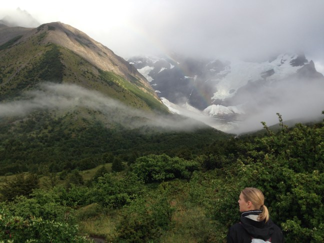 This rainbow was actually nature's way of apologizing for the next 10 hours of rain we were about to experience. 