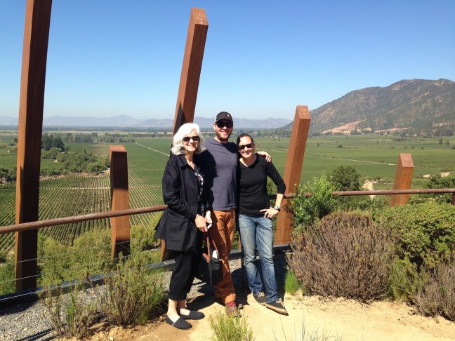 Wine tour at Lapostolle.