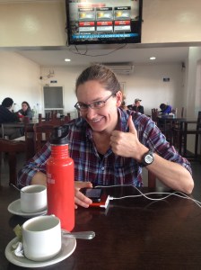 I think in this photo I'm saying, "you are my soulmate, what a magical first year" or something really special.